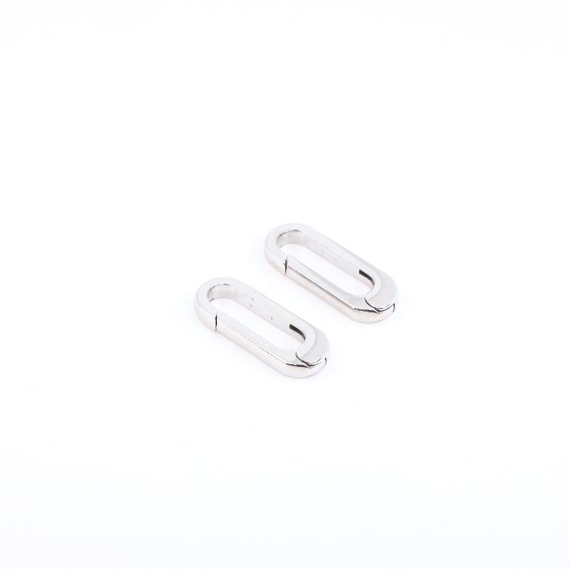 1/2 Peças Conectores de Pulseira de Aço Inoxidável Fivela Fechos Lagosta Gancho de Mola Acessórios Para Fazer Joias Diy
