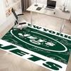 1pc New York Jets logo Print Area Rug - Soft, Washable Non-Slip Indoor Mat, Living Room, Home Office Decorative Rug,Office Decorative