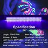 3/2/1 PCs 395 Nanometer Black Light LED UV Light T5 Tube 5V USB Plug Stage Black Light LED UV Nail Light Accessories Growth Light