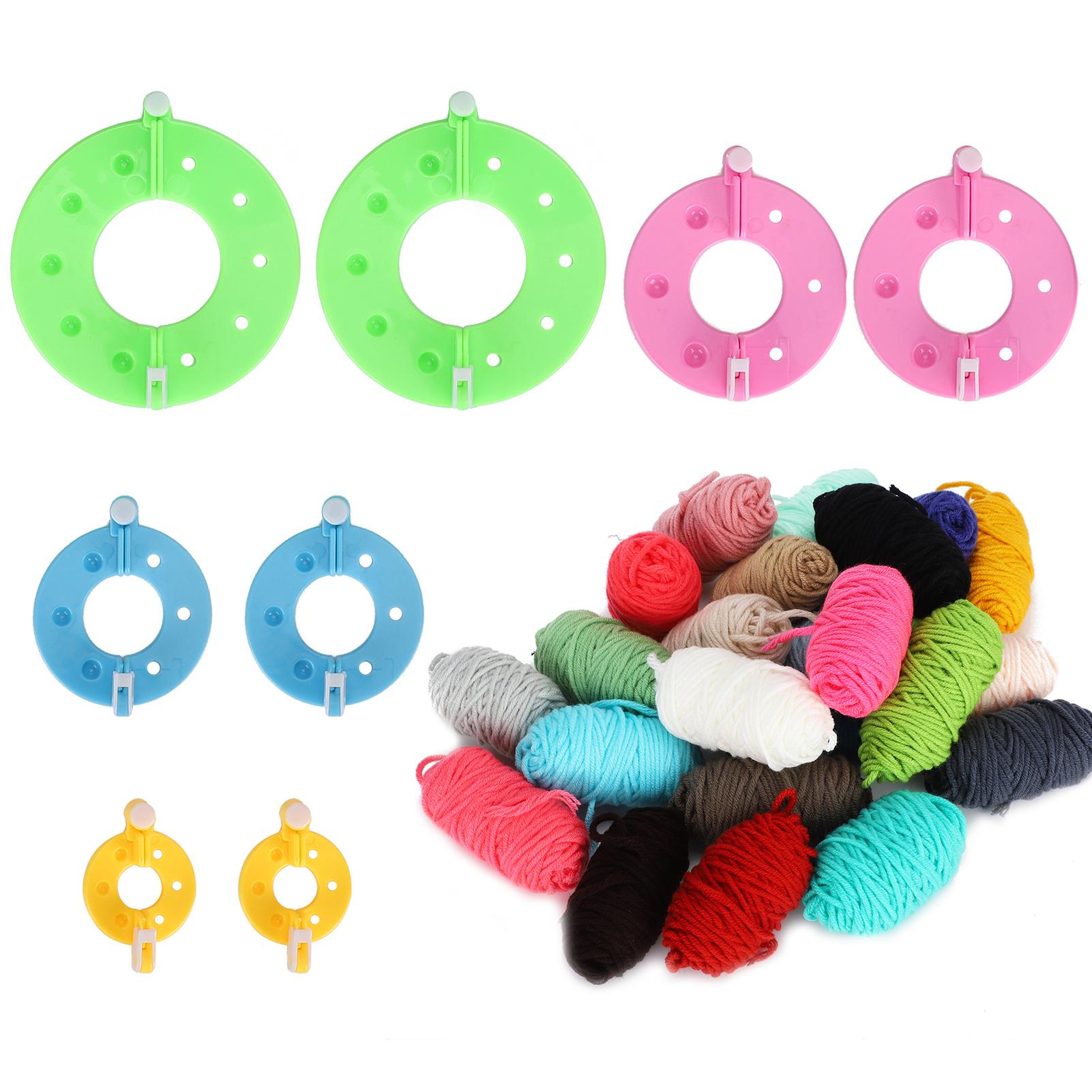 

Наборы для изготовления помпонов Пушистый клубок Ткацкий станок Сделай сам 24 цвета Шерстяная пряжа Вязание Рукоделие Подарки