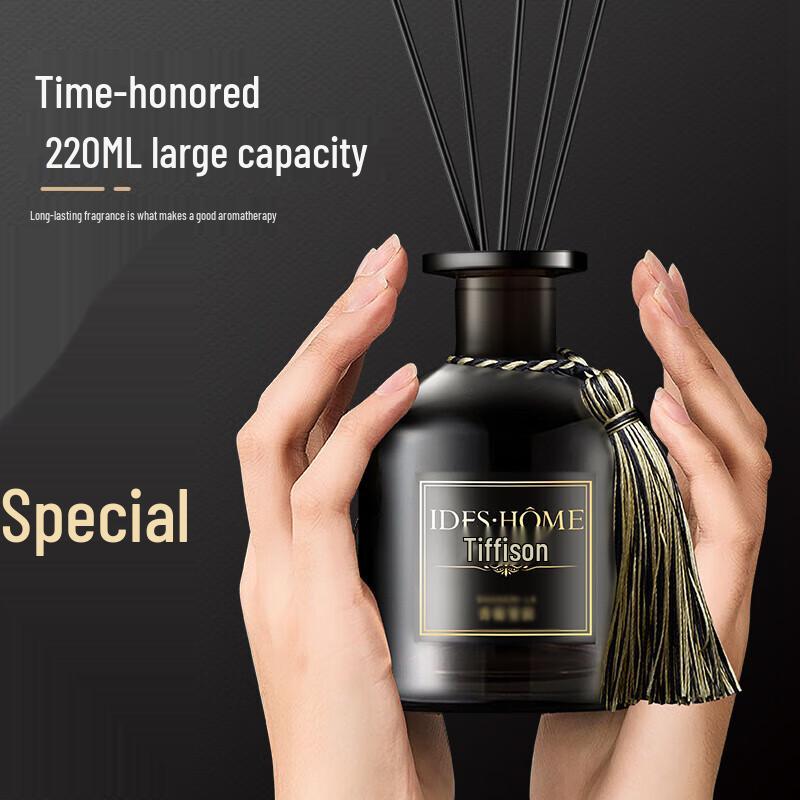 Diffie's Black Bottle Flameless Reed Diffuser