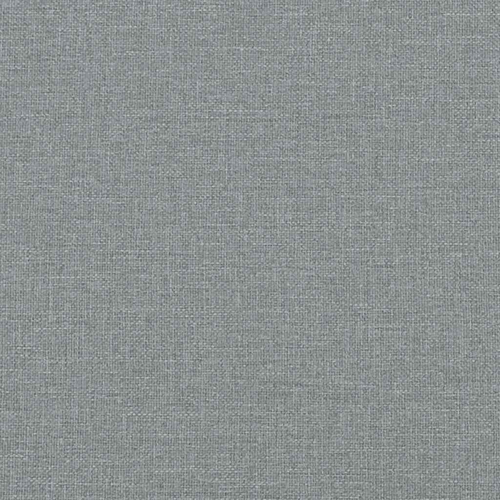 Vidaxl Armchair, Light Gray, Upholstered In Fabric