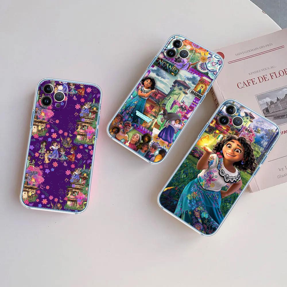 CJ49 Encanto Disney Soft Shell Transparent Phone Case for Samsung Galaxy A04 A04S A14 A23 A34 A54 M23 M33 M52 M53