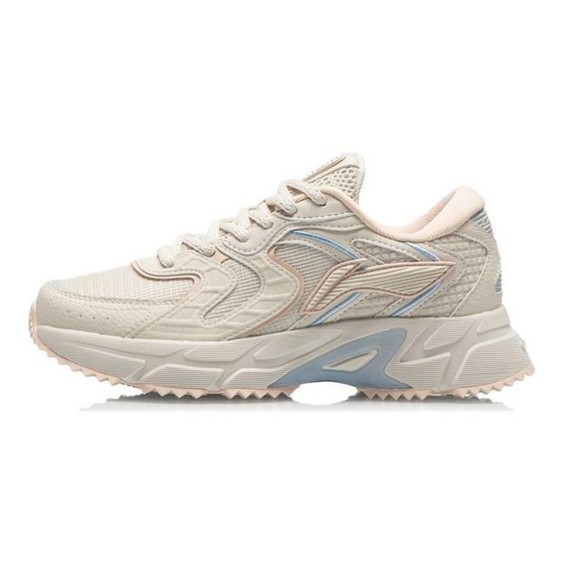 LiNing women low-top running shoes gray blue cushioning slip resistant ARLR014-1 39
