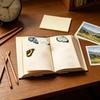 5pcs Color Simulated Butterfly Magnetic Bookmark Set
