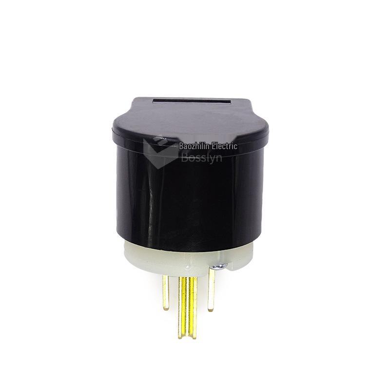 360° Rotatable NEMA 5-15P Angled US Standard Power Plug