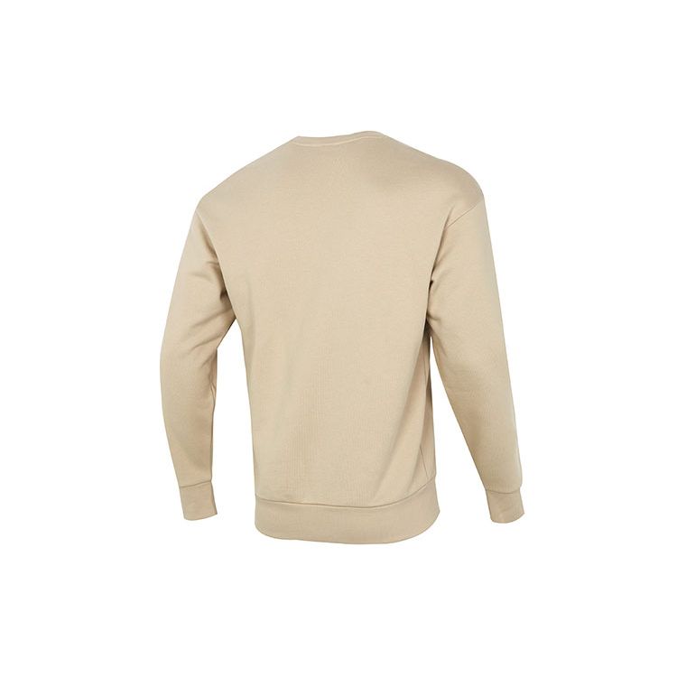 Puma Sportovní pulovrová mikina s barevným blokováním a kapsou na zip Pánské topy Khaki 535130-12