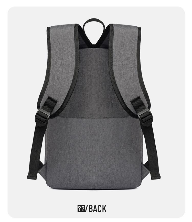 Men's Durable Waterproof Oxford Cloth Laptop Backpack for Business and Travel