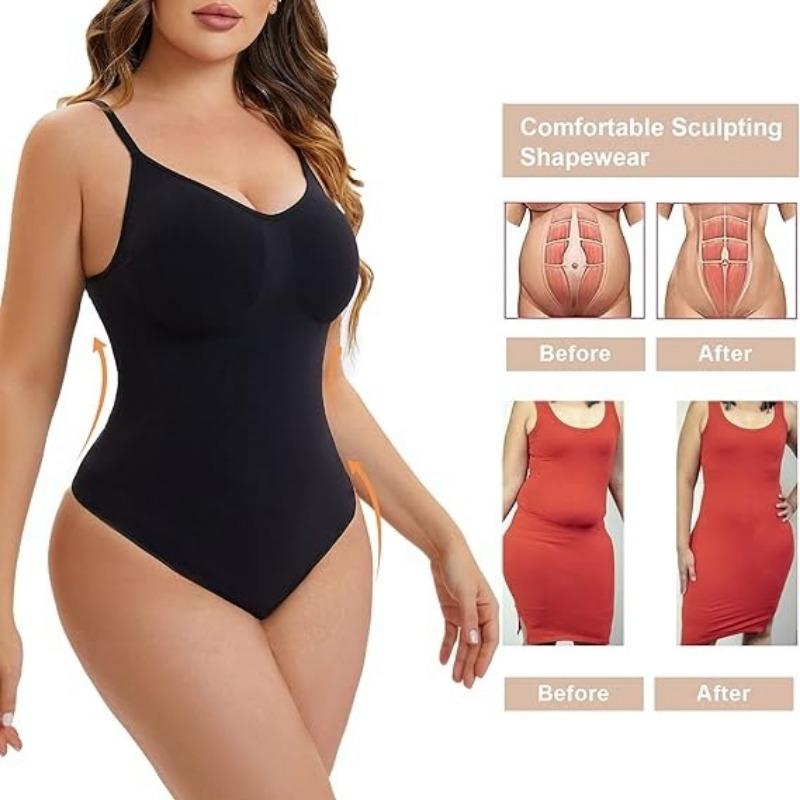 Große Größe Nahtloser Rückenfreier Po-Hebender Bauchkontrollierender Formender Bodysuit Formwäsche