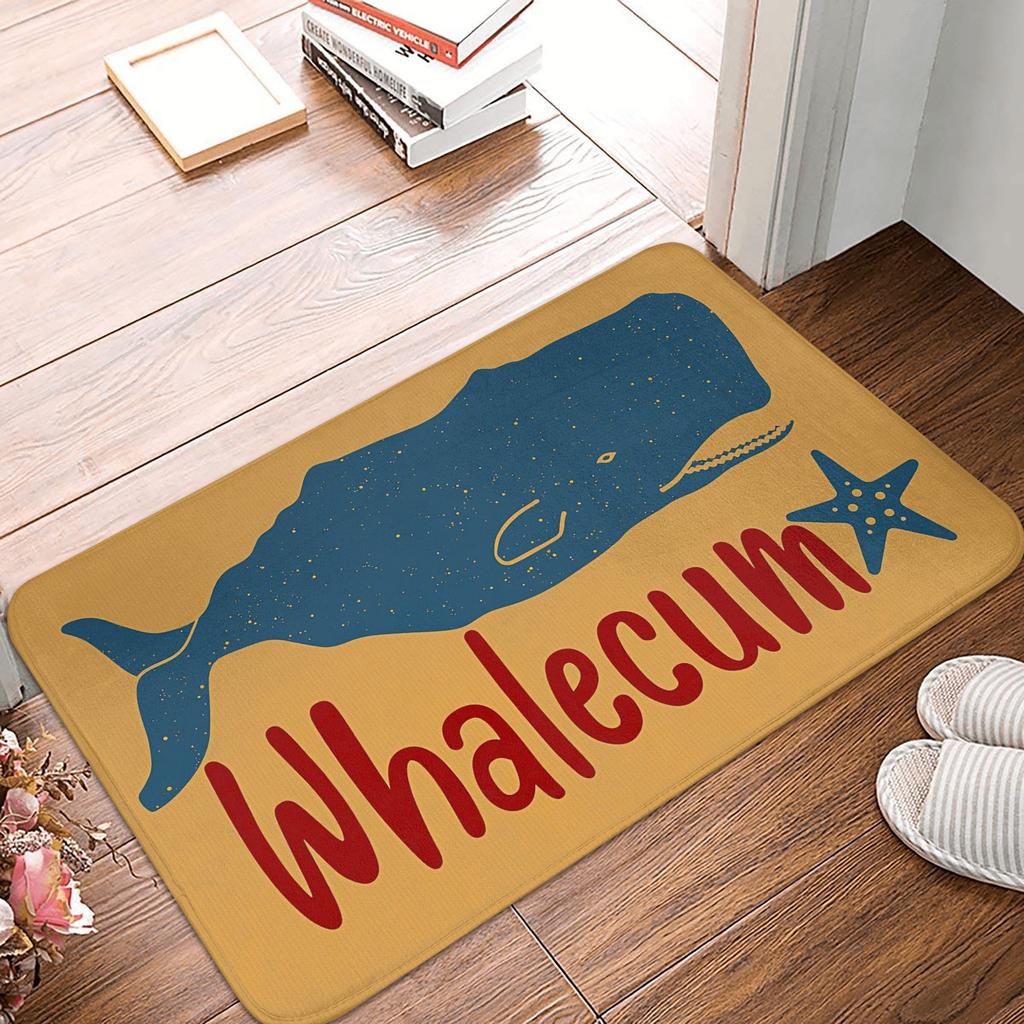 Coastal Ocean Life Front Floor Door Entrance Mat Indoor  Kitchen Bathroom Doormat Bedroom Carpet Rug