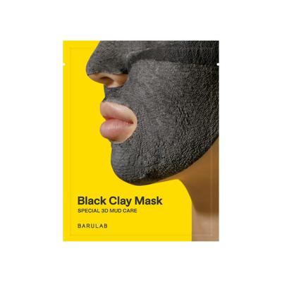 Siyah Kil Maskesi Özel 3D Çamur Bakımı, Nemlendirici, Kbeauty, Kore kozmetikleri, numune