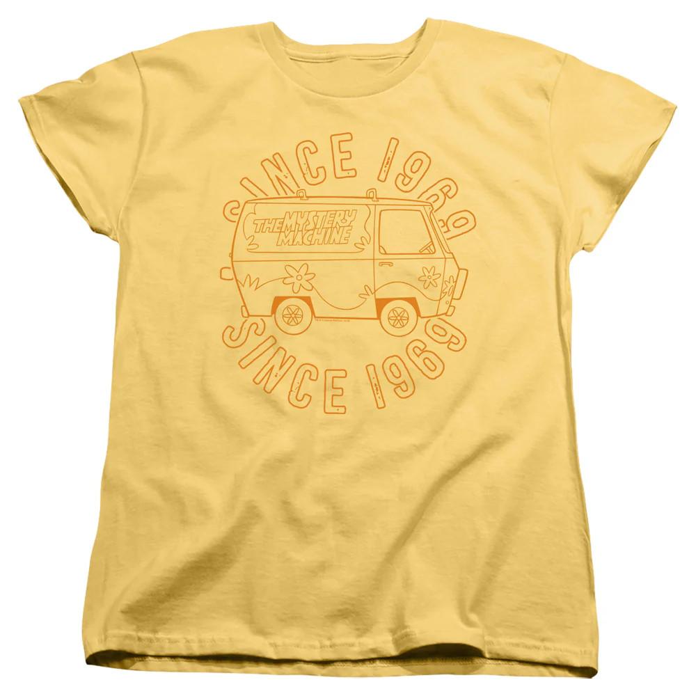 

Scooby Doo Mystery Machine Womens T Shirt Banana M