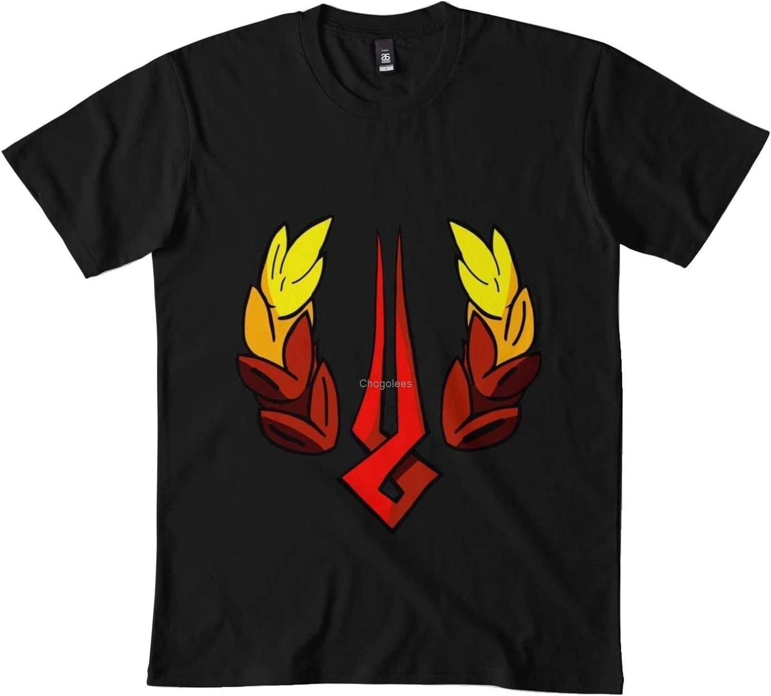Hades Game Logo zagreus supergiant Loading Symbol t Shirt DMN11 t-Shirts Black 3XL чёрный