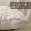 Embroidery Daisy Spring Pillow Covers Soft Plush Throw Pillow Cases  Home Sofa Decor