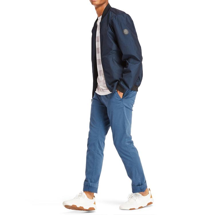 Timberland Giacca da volo slim fit alla moda da uomo Deep-Sapphire-Blue A29S9433