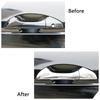 For Honda Accord 8 Gen 2008-2013 Carbon Fiber Color Modify Refit Chrome Door Handle Cover Decoration Trim Protection