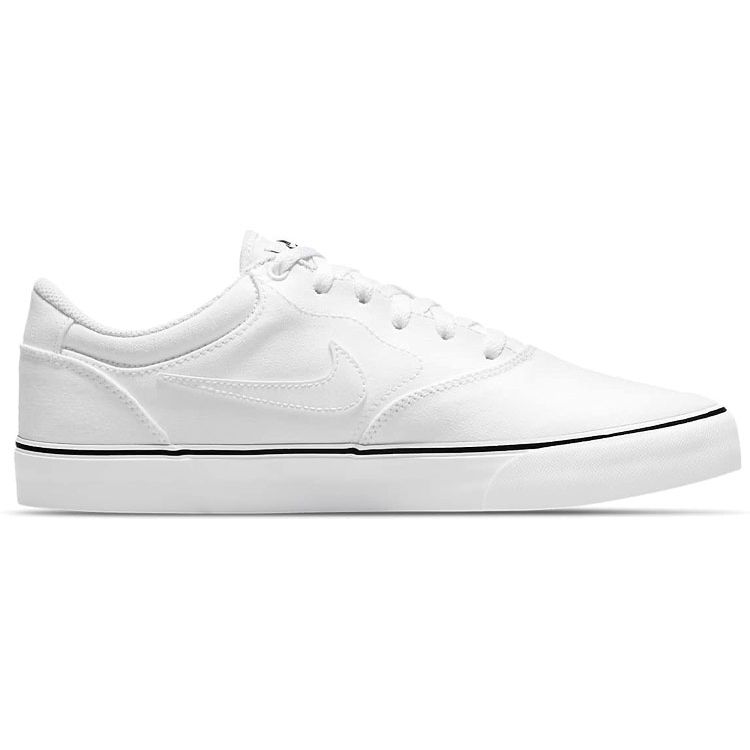 Nike Chron 2 Canvas SB Triple White Unisex Sneakers DM3494-102