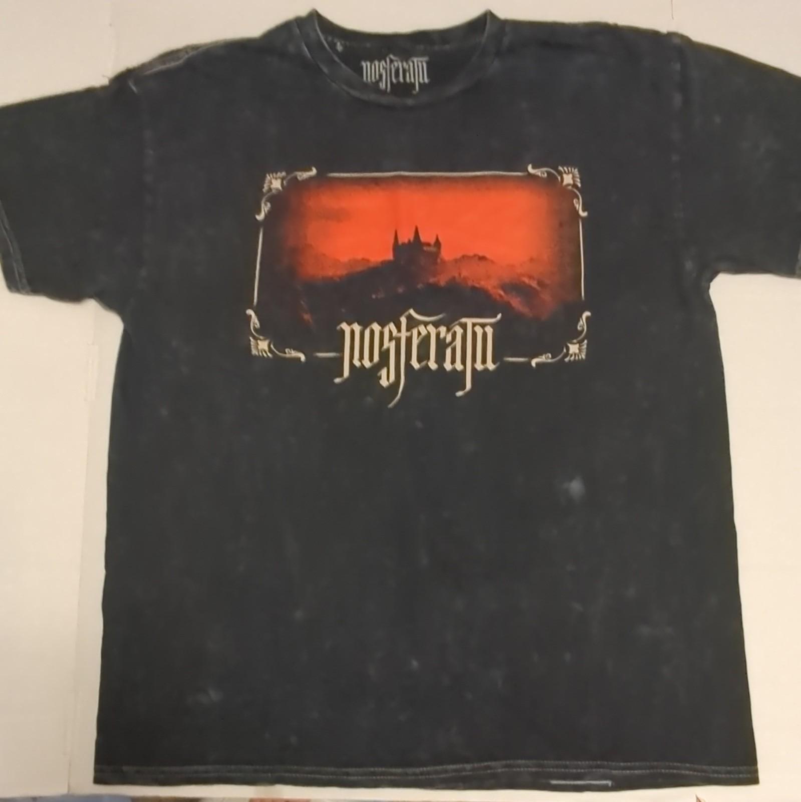 Hot Topic Nosferatu Horror Movie Vampire Gothic Psychobilly Size L Unisex T-Shirt M