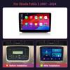 Android Auto Stereo Car Radio Multimedia For Skoda Fabia 2 2007-2014 WIFI Wireless Carplay GPS Navigation Head Unit Screen
