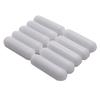 ABUL-40 Pieces PTFE Magnetic Stirrer Mixer Stir Bar Laboratory Bar Stir Plate Magnet Stir Rod Magnetic (7X25mm)