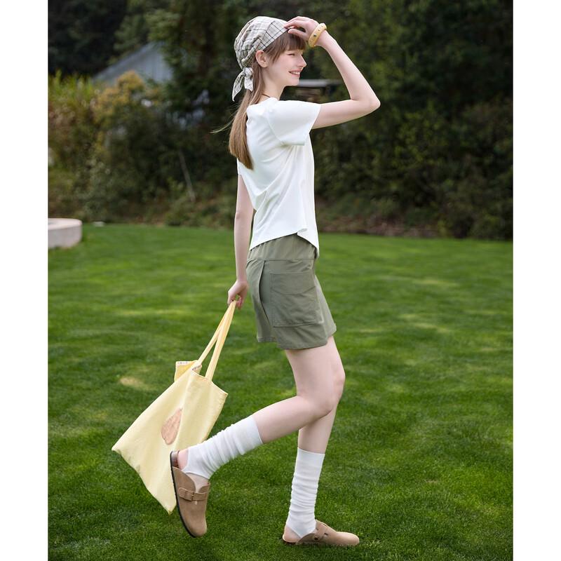 TonLion Women's Summer Pocket Shorts