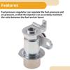 UXCELL Fuel Pressure Regulator Fuel Pump Regulator No.2328011040 for Toyota Camry 1987-
