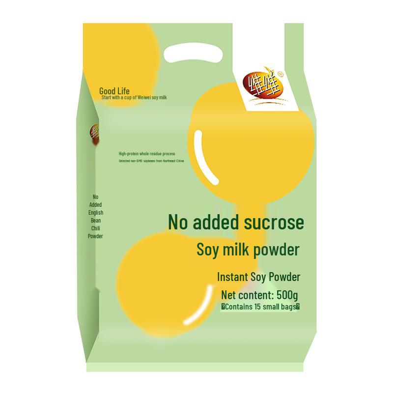Weiwei No Added Sugar Instant Soy Milk Powder