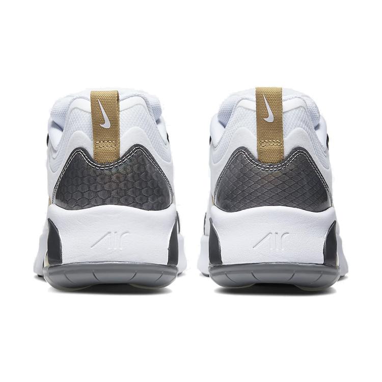 Nike Air Max 200 White Metallic Gold GS CQ4009-100