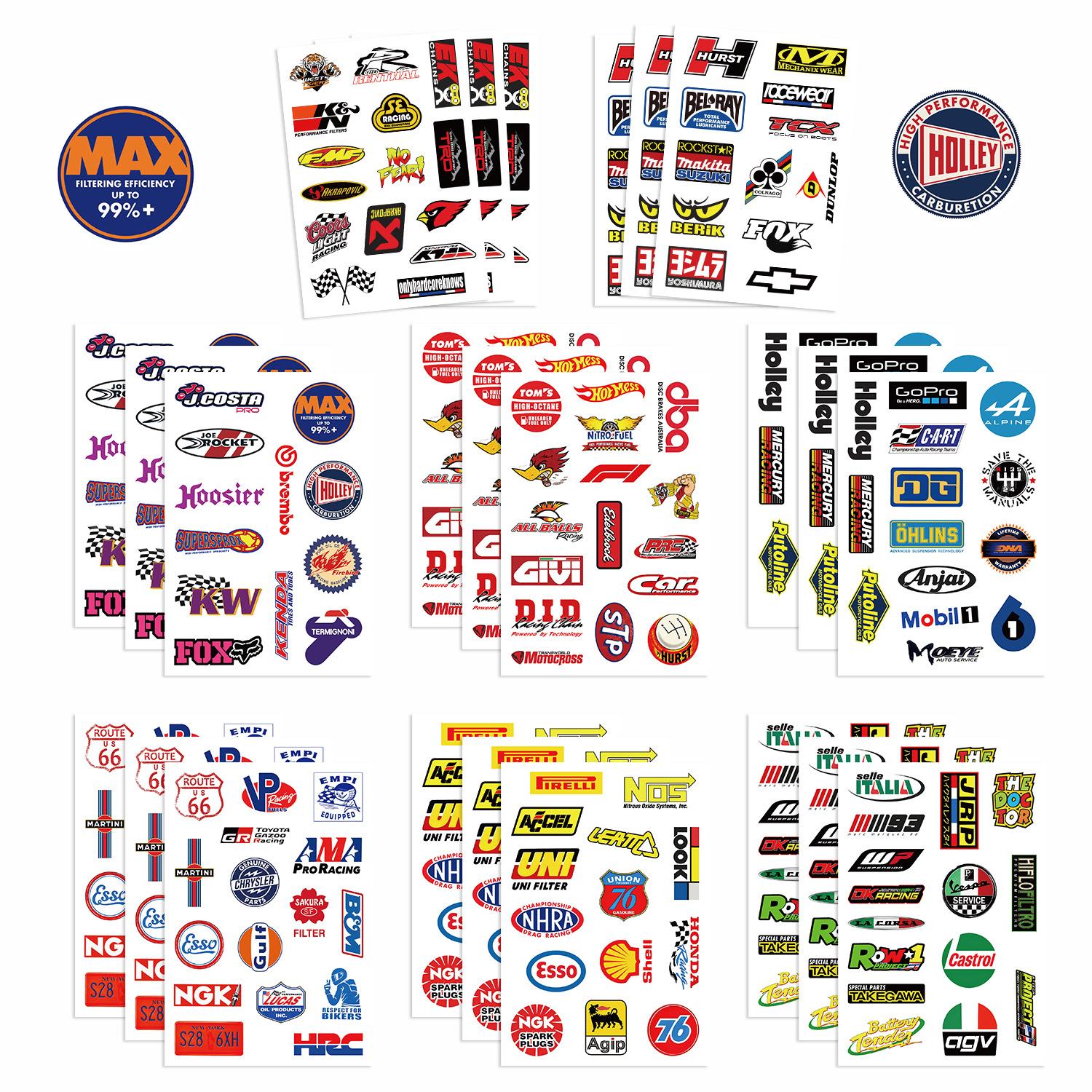 

8 Моделей JDM Гоночных Наклеек Могут Быть Водонепроницаемыми Наклейками для Дневника, Наклейками для Ручной Учетной Записи, Наклейками для Gu Card, DIY Декоративными Наклейками, Наклейками в стиле Инс