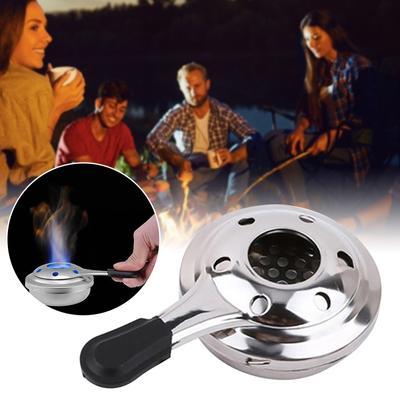 Stainless Steel Windproof Portable Camping Hiking Trip Travel Camping Picnic Pot