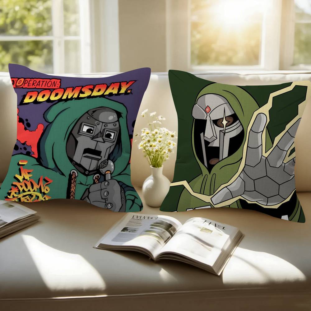 Rapper M-MF Cool D-Doom Madlib Pillow Cushion Cover Pillowcase Living Room Sofa Home Decor Customized