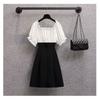 Summer new sweet and salty super fairy little black skirt fashion design Hepburn dress