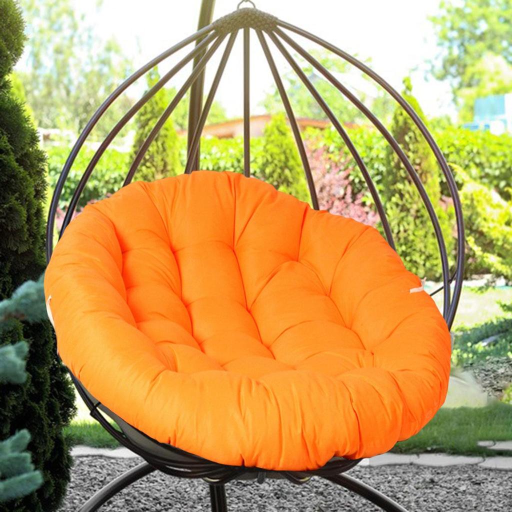 Cuscino per sedia da giardino, Cuscino rotondo per sedile da 50 cm, Comodo cuscino per sedia, Cuscino per sedia sospesa
