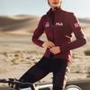 FILA Cycling Logo Comfortable Fashion Casual Knit Jacket Women jackets Royal-Purple A11W518502F-PU
