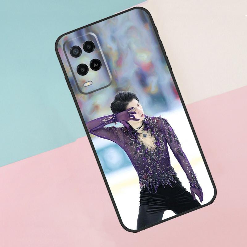 

Ковзаючий Принц Юзуру Ханю Для Чохла Телефону Oppo A16 A76 A96 A15 A80 A60 A40 A94 A54 A98 A78 A18 A38 A58 A17 A77 A74 A57S OPPO A77 5G