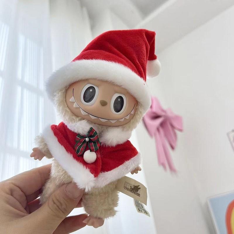 The First, Second and Third Generations of Christmas Baby Clothes Wear 17cm Pendants, and The Clothes Sit with Colored Beads Christmas Set.