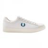 Fred Perry Mens Laurel Wreath Logo Leather Trainers