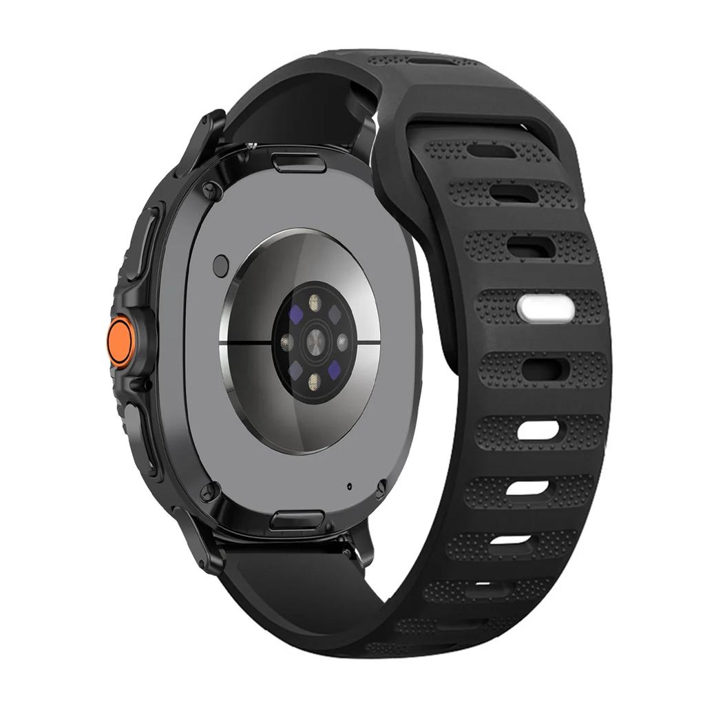 No Gaps Silicone Strap for Samsung Watch 8 40/44MM 8 Classic 46MM Band Correas for Galaxy Watch Ultra(2025) Bracelet Accessories