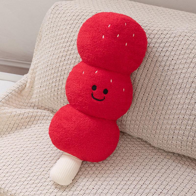Lion Southern Chinese Sugar Gourd Doll Flower Pillow New Year Gift Toy Plush