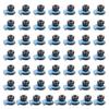 Embedded Clamp for Hot-end Tubes, 3D Printer Parts, Coupling Chuck, 50 Pcs
