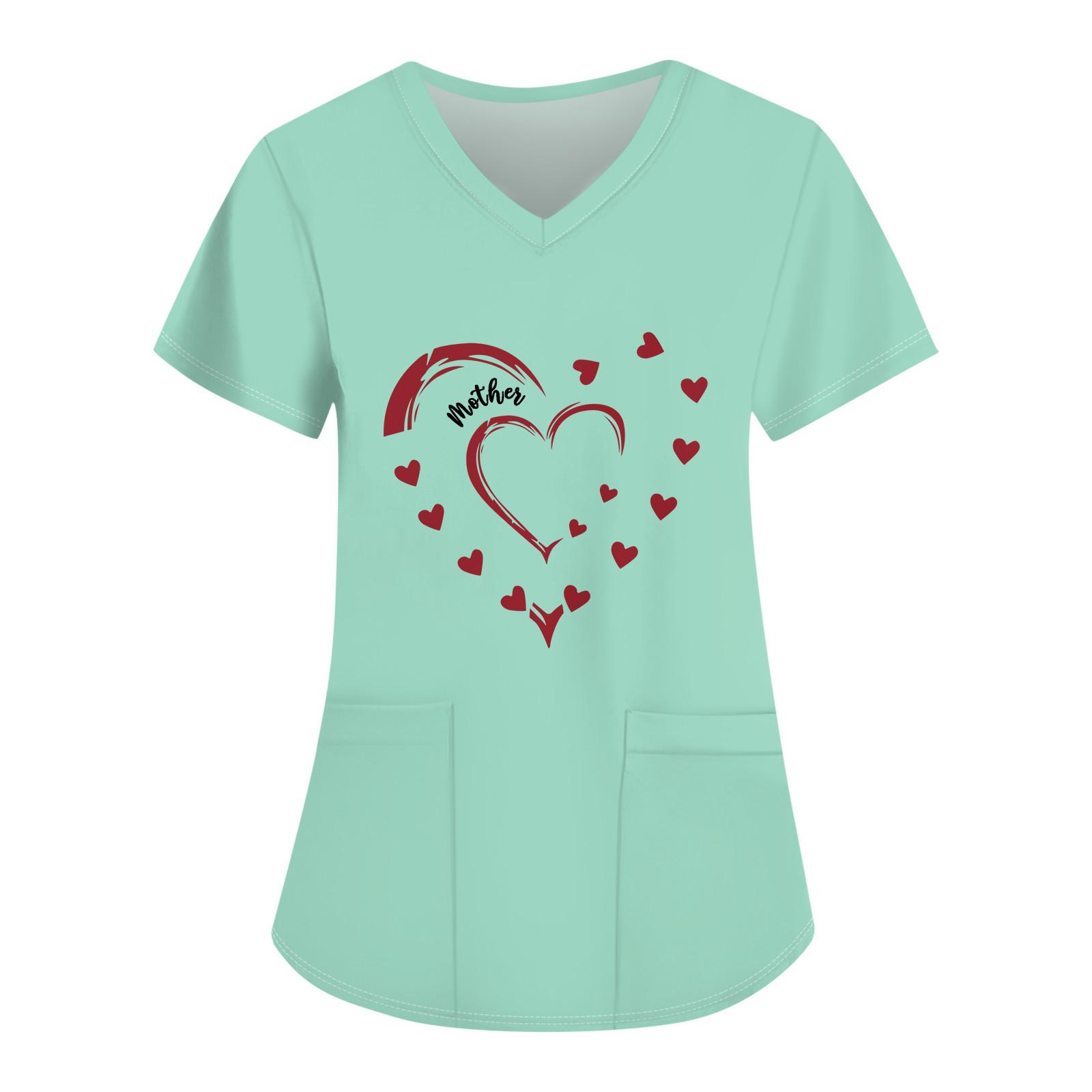 

Женские свободные топы с коротким рукавом Повседневные топы больших размеров с V-образным вырезом и короткими рукавами Повседневные летние футболки Женские топы Футболки Рабочая одежда L