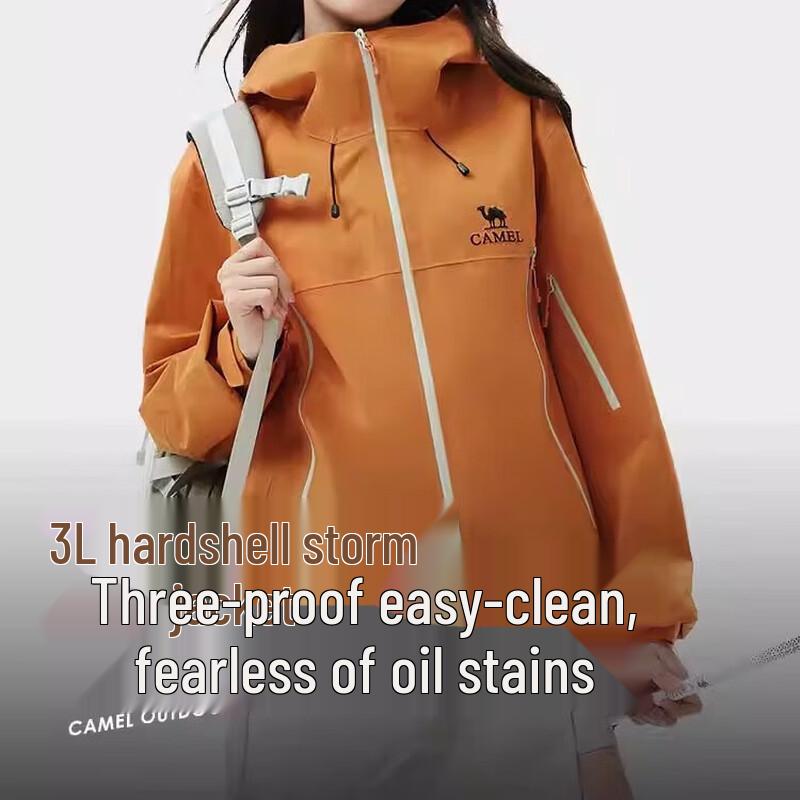 CAMEL All-Weather Hardshell Waterproof Couple s Jacket XXXL