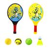2x Kids Padel Rackets Comfortable Breathable Gripping Ergonomic Anti Slip Handle Paddle Tennis Racquets for Junior Children Kids