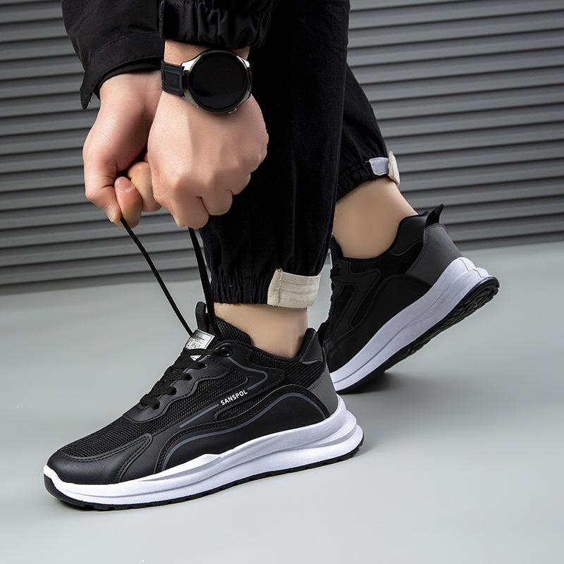 New mesh breathable sneakers lightweight soft-soled running shoes versatile casual shoes youth shoes men