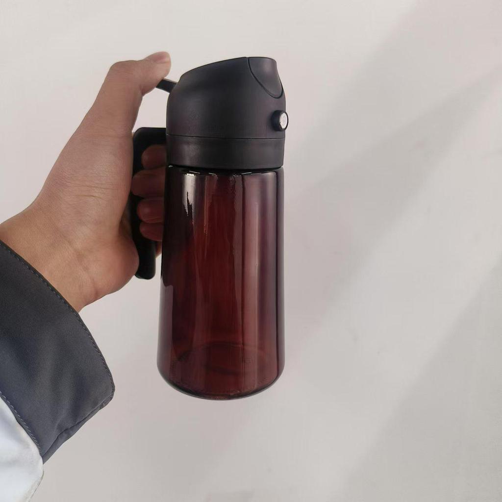 Large Capacity Leak-Proof Oil Spray & Pour Pot with Cover and Handle