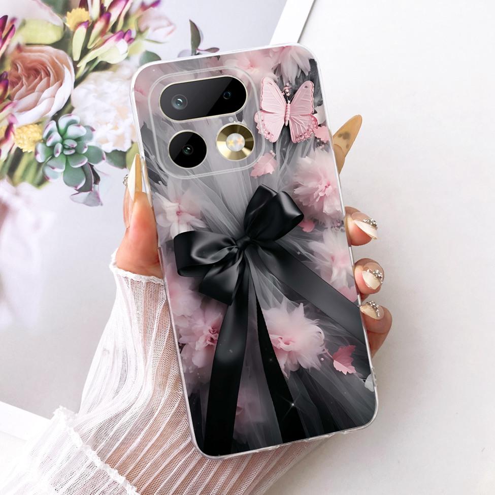 6.78'' For Realme 16Pro RMX5121 RMX5120 Case For Realme 16 Pro Cover Fashion Butterfly Cute Cat Cool Painted Soft Phone Casing