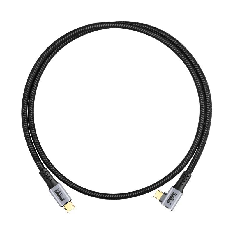 

240 Вт USB4 кабель PD кабель быстрой зарядки 8K@60Hz 40Gbps Type-c кабель для передачи данных и видео для Samsung Xiaomi Macbook Pro iPad 0.5m