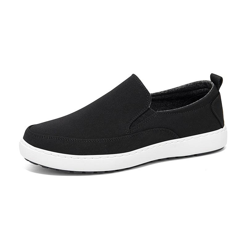 Men Black Chef Work Shoes Waterproof Non Slip Lightweight Slip On Kitchen Restaurant Shoes Soft Sole Sizes 39-44 Daily Work Wear 39