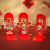 Traditional 2025 Snake Year Money Packet Folding Good Luck Red Packet  Lunar New Year Gifts