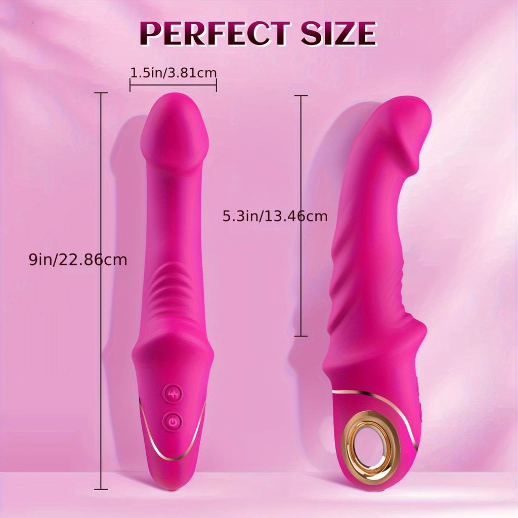 Powerful 9 Modes Vibrator Automatic Telescopic G-Spot Clitoris Stimulator Female Masturbation Sex Toys For Women Adults Shop 18+